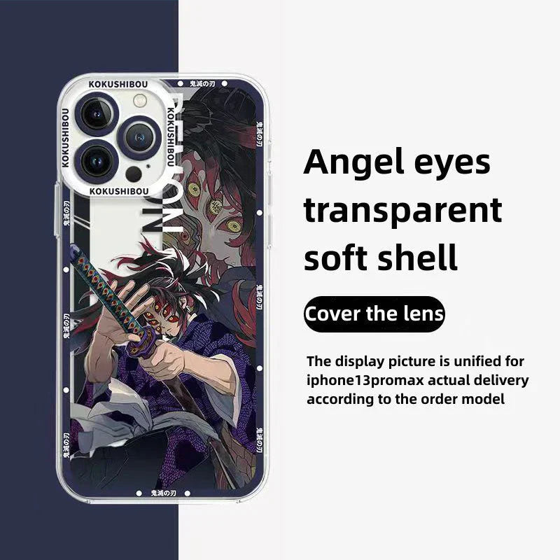 Tanjirou/Nezuko iPhone, Android pouzdro na telefon Apple Refined Trend silikonové antikolizní pouzdro na telefon