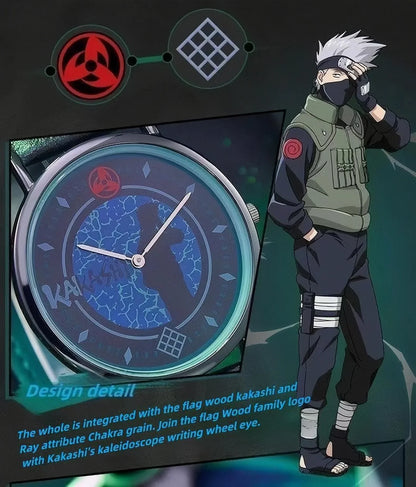 Sasuke/Kakashi/Itachi Allzweck-Quarzuhr für Herren und Damen, 30 m wasserdicht
