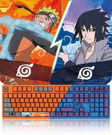 Sasuke Mechanical Keyboard Tre-mode trådløst RGB-baggrundsbelyst gaming esports-tastatur