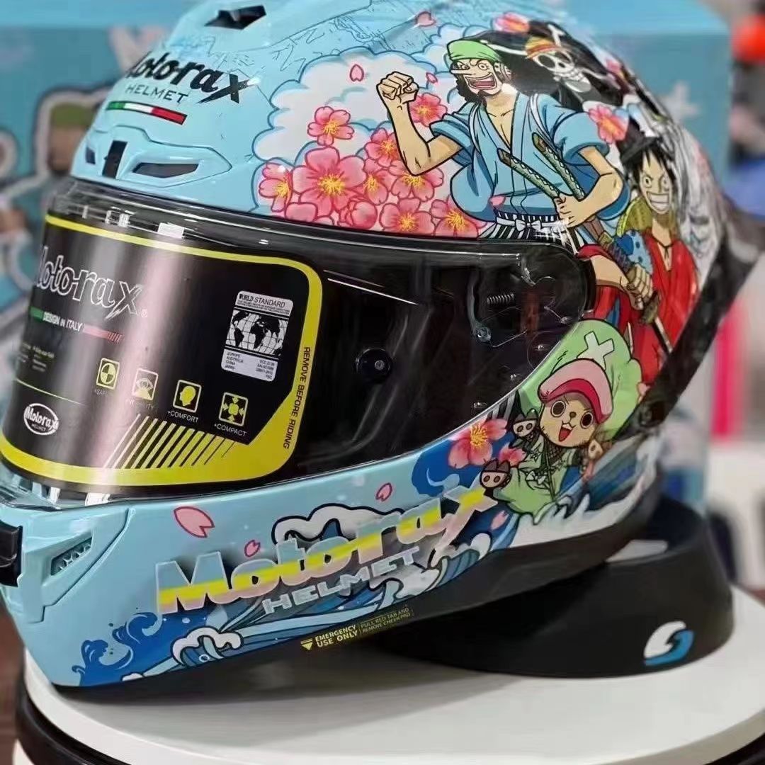 Ruffy/Chopper Vollhelm-Motorradhelm