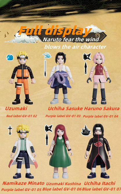 Sasuke/Itachi/Sakura Broco slepá krabička Stavebnice