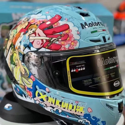 Ruffy/Chopper Vollhelm-Motorradhelm