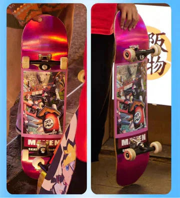 Boruto/Sarada Skateboard Profesionální skateboard Skateboard s vynikajícím vzorem