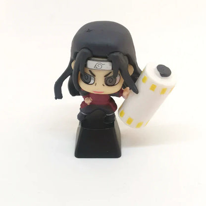 Kreativní průhledná, roztomilá mechanická krytka klávesnice Kakashi/Sasuke