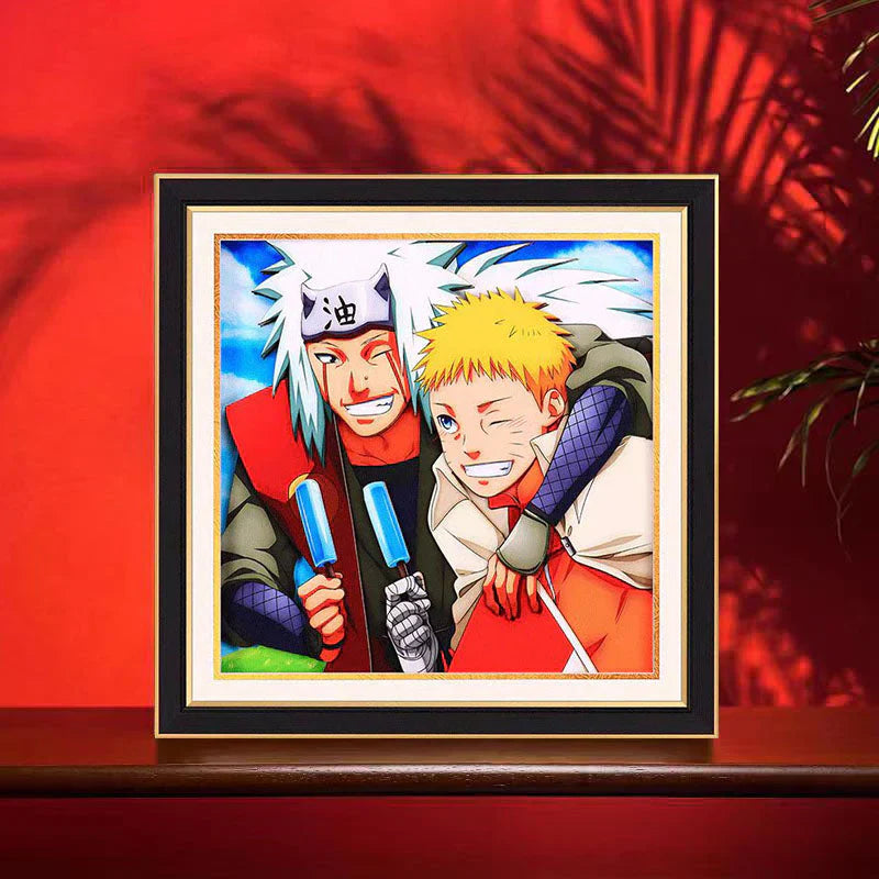جيرايا وسيم كارتون رسم يدوي ثلاثي الأبعاد