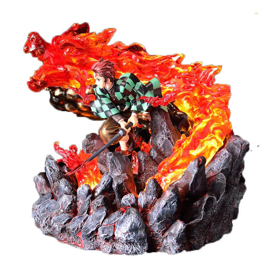 Kamado Tanjirou Combat Mode Edition GK Håndlavet komplet sæt model