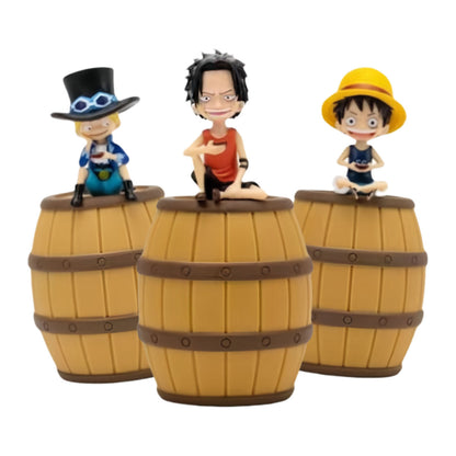 Luffy/Ace/Sabo Atmosphere dekorative natlys