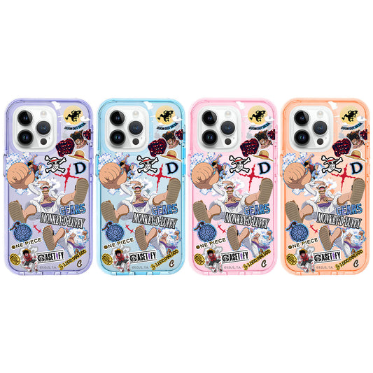 Silikonové pouzdro na telefon NIka Luffy iPhone odolné proti nárazu