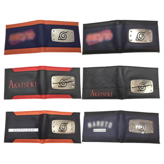 Uchiha Itachi Fashion exquisite Geldbörse, hochwertiges Leder, vernünftige Aufteilung, praktischer Aufbewahrungsstil