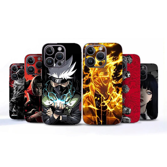 Sasuke/Kakashi/Itachi/Obito-Thema iPhone-Handy-Rückfolienaufkleber – ein Must-Have für coole Persönlichkeit
