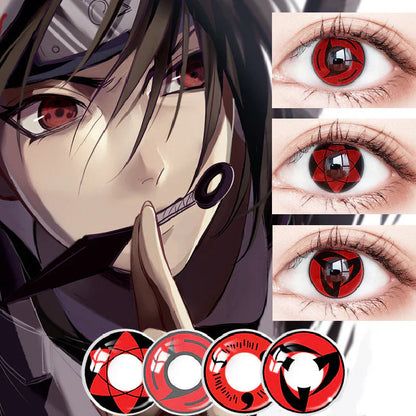 Sasuke/Itachi/Kakashi/Madara Sharingan cool cosplay dekoration Skønhed pupil Øjne