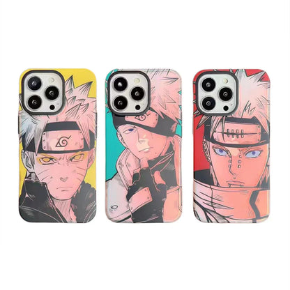 Pain/Uzumaki/Kakashi Vynikající silikonové antikolizní pouzdro Trend Silicone Apple