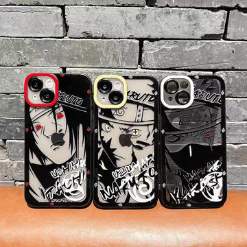 Silikonové pouzdro na telefon Uchiha Itachi/Hatake Kakashi Apple odolné proti nárazu