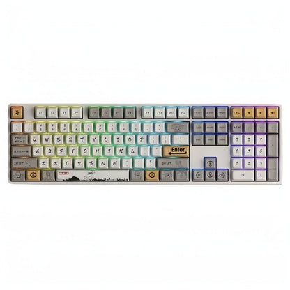 Luffy třírežimové připojení RGB podsvícená mechanická klávesnice