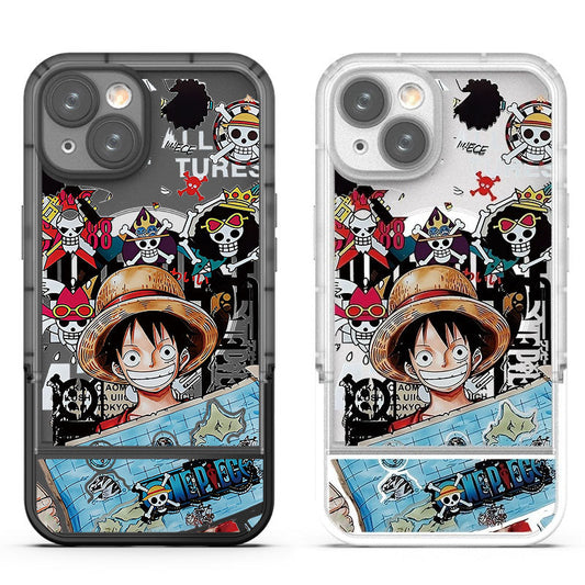 Silikonové pouzdro na telefon NIka Luffy iPhone odolné proti nárazu