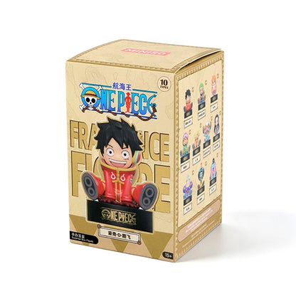 One Piece Monkey D Luffy Fragrance Figure Blind Box Full Set Q Version Sitting Figurine Aroma Diffuser PVC ABS Collectible Surprise Box For Anime Fans Gift