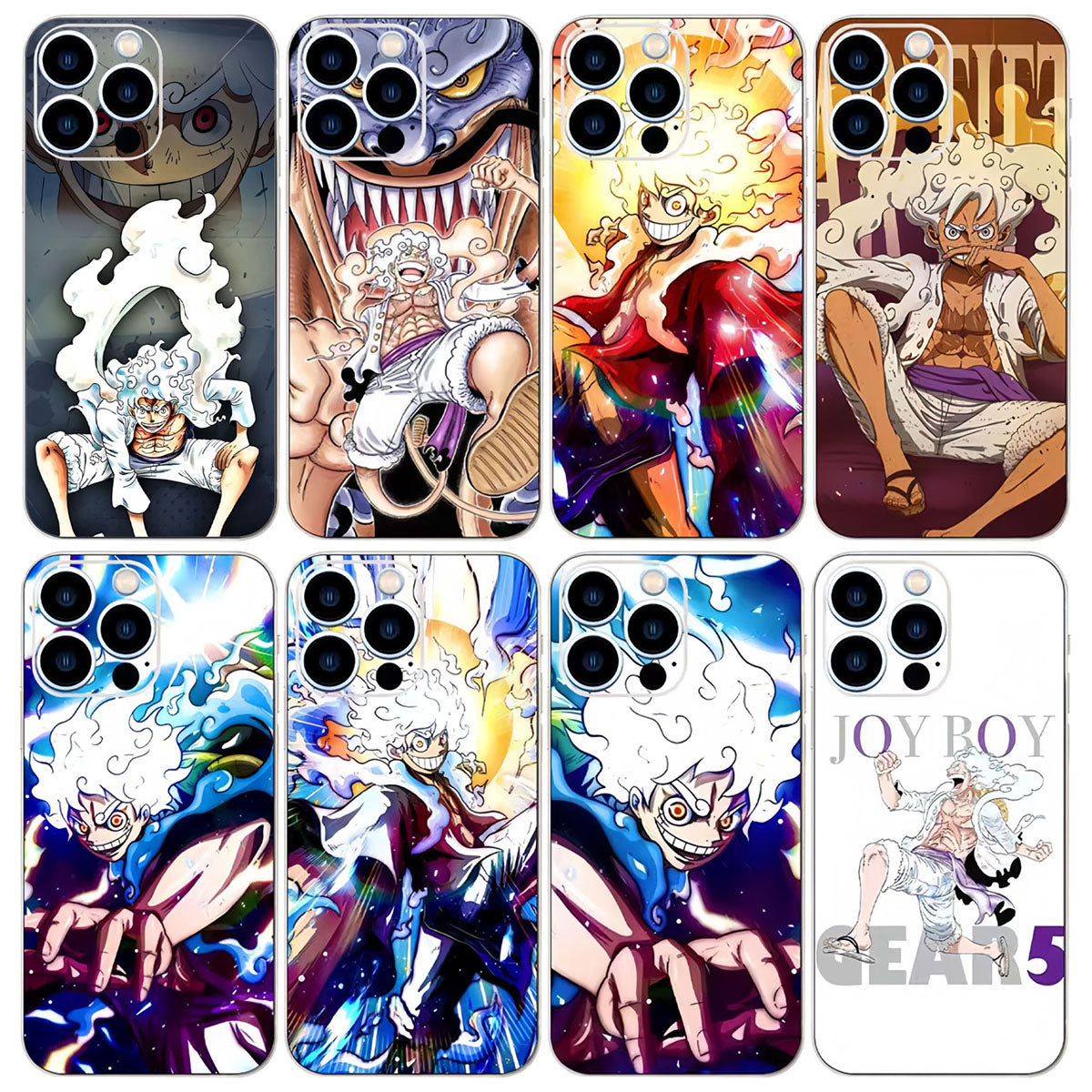 Luffy iPhone cell phone back film beautiful pattern sticker