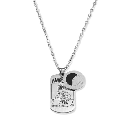 Beau collier de la série Uzumaki/Sasuke/Kakashi Ninja avec finition