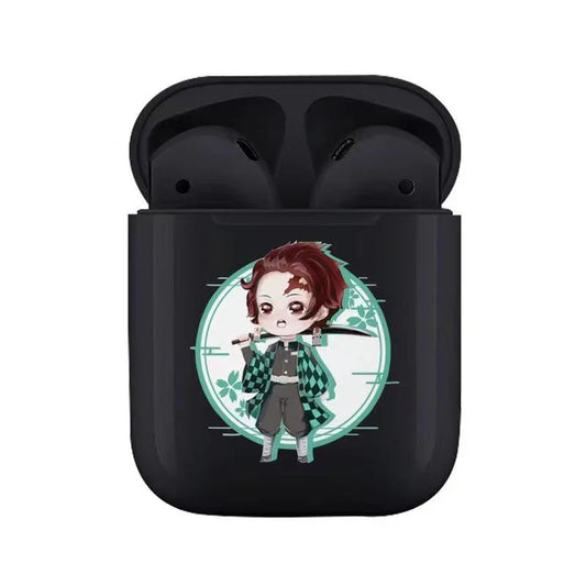 Tanjirou/ Nezuko ægte trådløse Bluetooth-hovedtelefoner (Bluetooth 5.0 ）