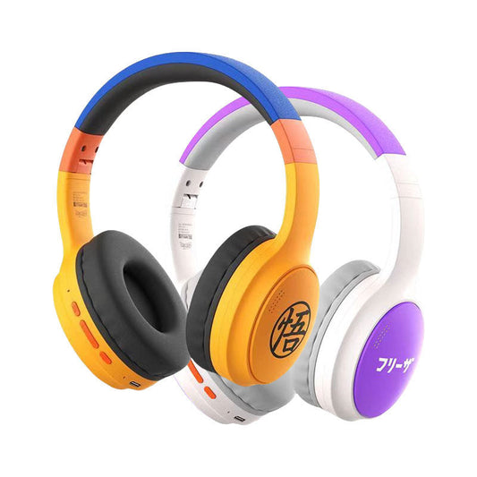 Čelenkové sluchátka Son Goku/Frieza Bluetooth 5.3, stabilní připojení, ultra dlouhá výdrž baterie, poslech bez starostí