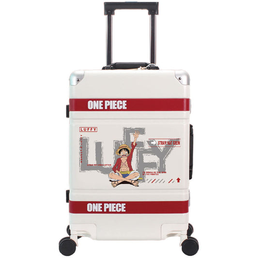Equipaje con ruedas temático Monkey D. Luffy para viajes
