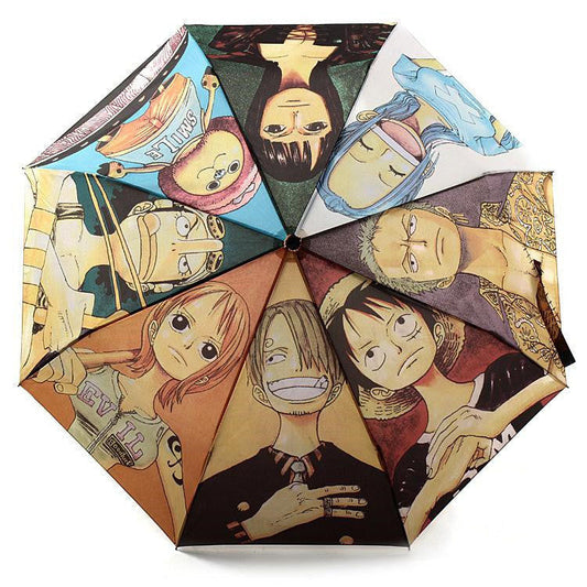 Luffy/Nami/Zoro Μικρή φρέσκια ομπρέλα ηλίου υψηλού επιπέδου