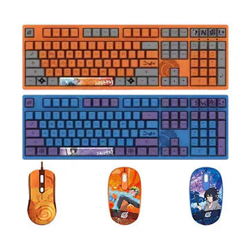Sasuke Mechanical Keyboard Tre-mode trådløst RGB-baggrundsbelyst gaming esports-tastatur