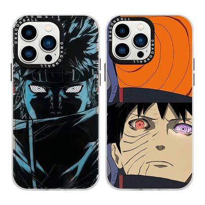 Pain/Obito iPhone hieno Trend Silicone Anti-collision -puhelinkotelo