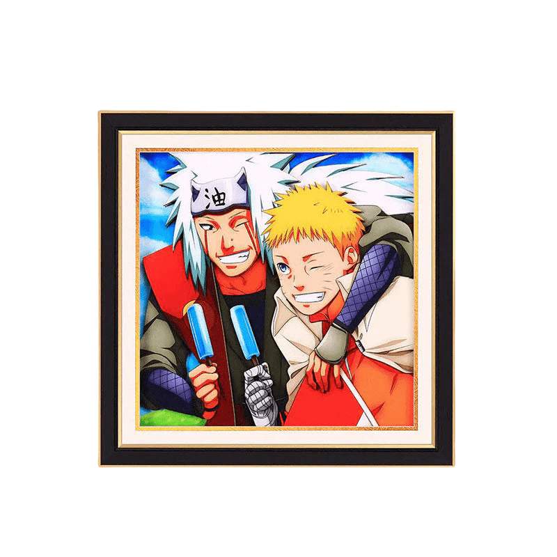جيرايا وسيم كارتون رسم يدوي ثلاثي الأبعاد