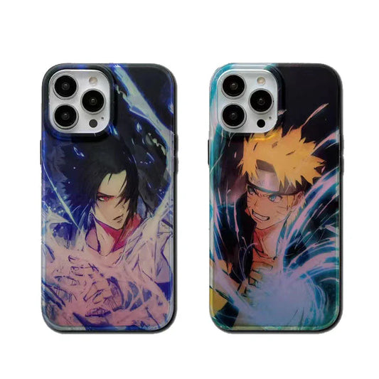 Sasuke/Uzimaki Apple udsøgte Trend Silikone Anti-kollisionstelefoncover