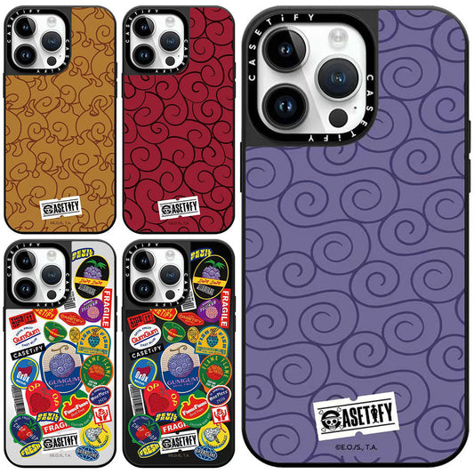 Luffy/Ace Demon fruit silikonové pouzdro na telefon odolné proti nárazu