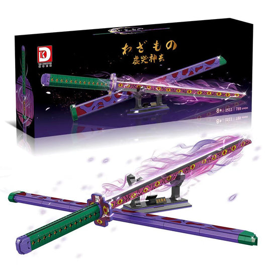 Kokushibo luminous Building Block 782PCS model legetøj