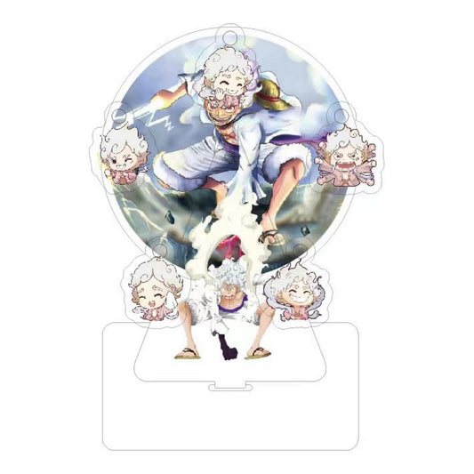 Décoration grande roue en acrylique Luffy/Ace/Sabo