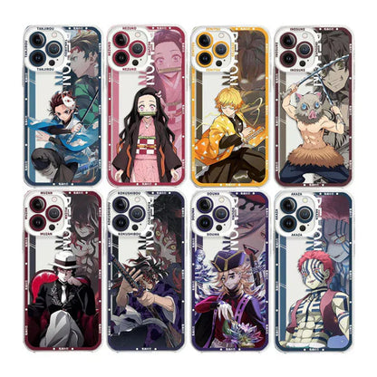 Tanjirou/Nezuko iPhone, Android pouzdro na telefon Apple Refined Trend silikonové antikolizní pouzdro na telefon
