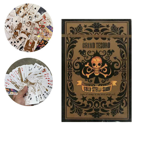 Orden de arresto de Luffy/Zoro/Chopper Jugando a las cartas