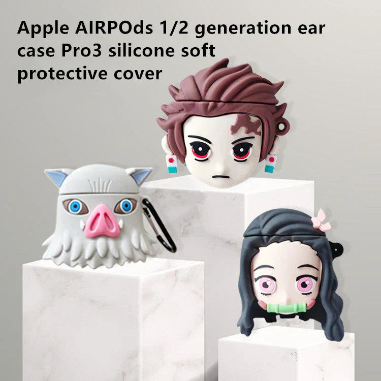 Vhodné pro Apple AIRPOds 1/2 generace ušního pouzdra Pro3 silikonová měkká ochrana