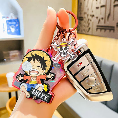 Luffy/Zoro/Nami μοντελοποιεί υπέροχο κουτί με μπρελόκ με κινούμενα σχέδια