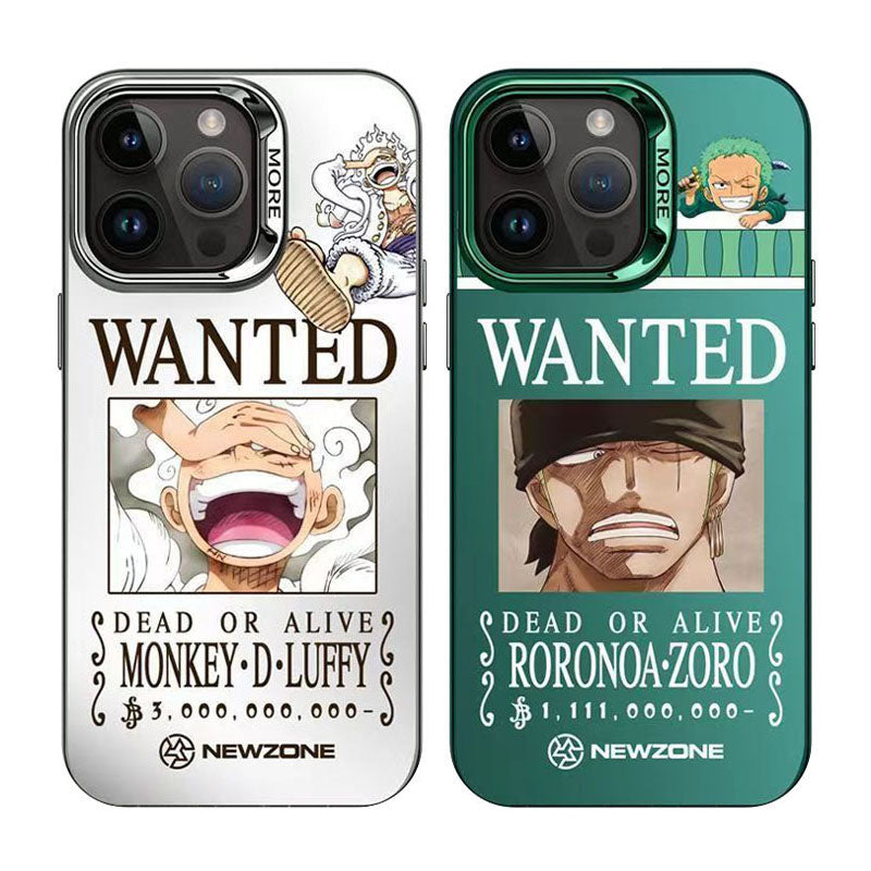 Luffy/Zoro silikonové pouzdro na iPhone odolné proti nárazu