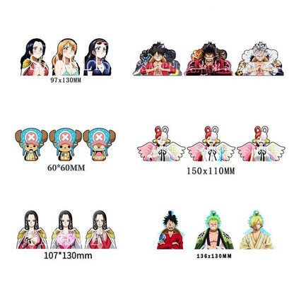Luffy/Zoro/Nami 3D gradienttitarrat