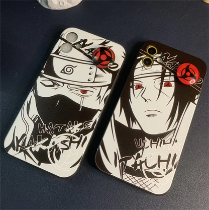 Kakashi/itachi Cool Case pro rotující Sharingan ručně vyráběné pouzdro na iPhone