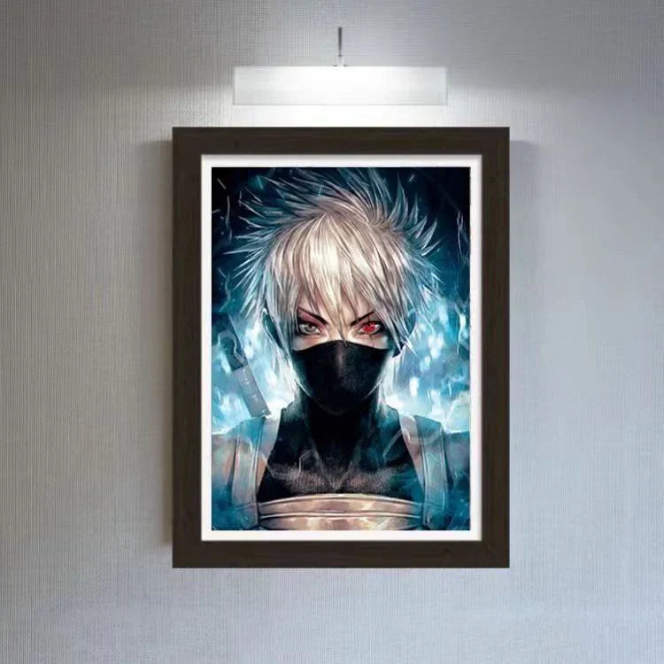 Uzumaki/Sasuke/Kakashi Hd 3D gradientní dekorativní malba cool pohyblivé malby postav