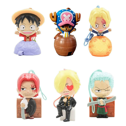 Muñeca de juguete Luffy/Zoro hecha a mano llena de juego y trabajo fino.