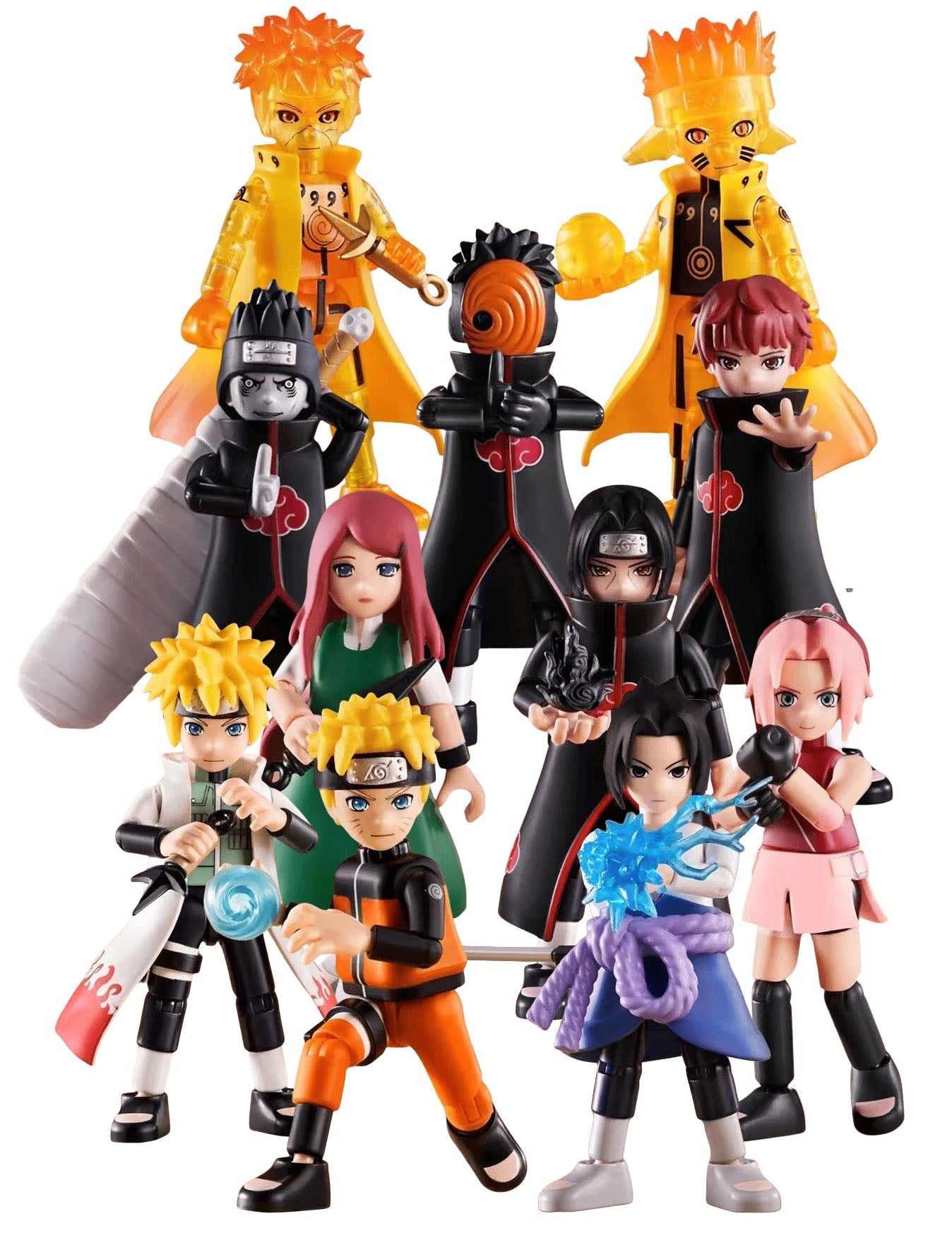 Sasuke/Itachi/Sakura Broco slepá krabička Stavebnice
