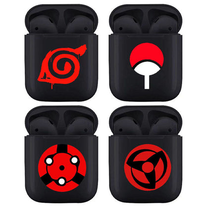 Kaléidoscope écrit oeil rond véritable casque Bluetooth sans fil écouteurs (Bluetooth 5. 0)