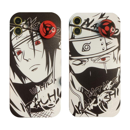 Kakashi/itachi Cool Case pro rotující Sharingan ručně vyráběné pouzdro na iPhone