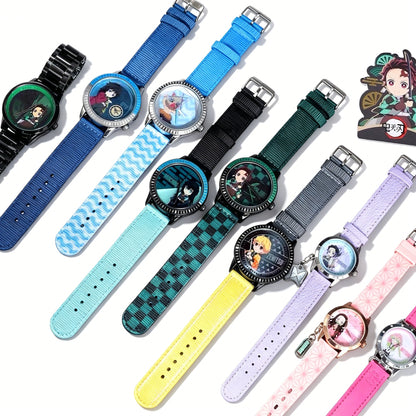 Tanjirou/Nezuko Wristwatch Blind Box - 9 Styles Anime Collectible Watch Mystery Box for Fans