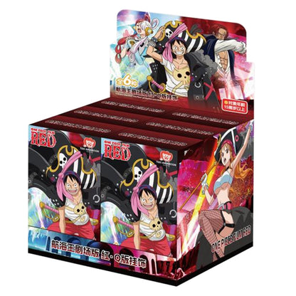 ONE PIECE Keychain Blind Box - Film Red Straw Hat Crew Anime Figure Keychains
