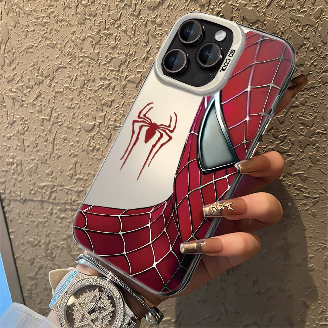 Marvel Spider‑Man Tobey Maguire Style Phone Case for iPhone, Anti‑Drop Shockproof Protective Cover 2‑Color Options Full Collection