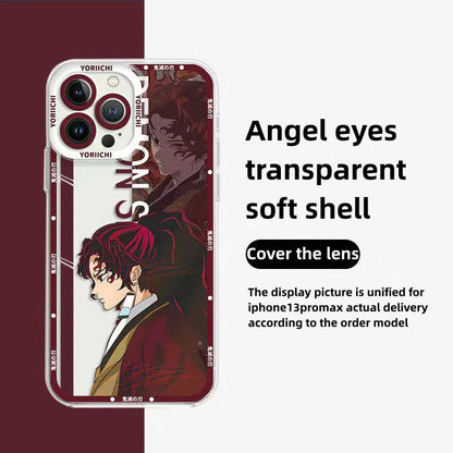 Tanjirou/Nezuko iPhone, Android pouzdro na telefon Apple Refined Trend silikonové antikolizní pouzdro na telefon
