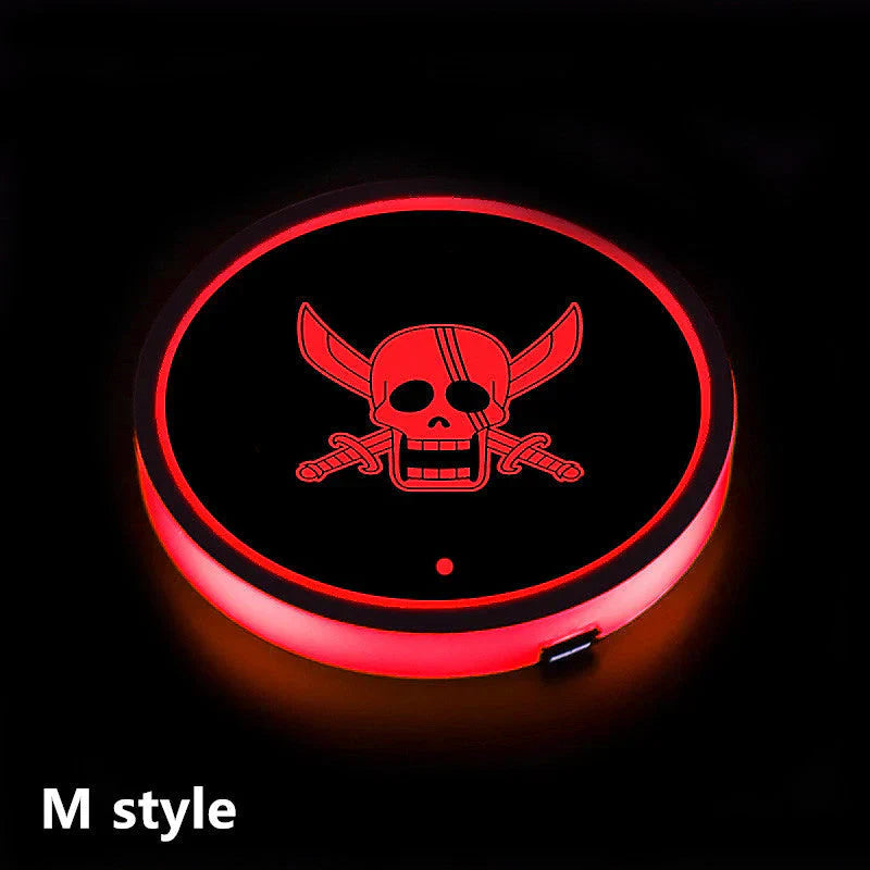 Inteligentní snímací tácky Sharingan Car 7 měnící barvy